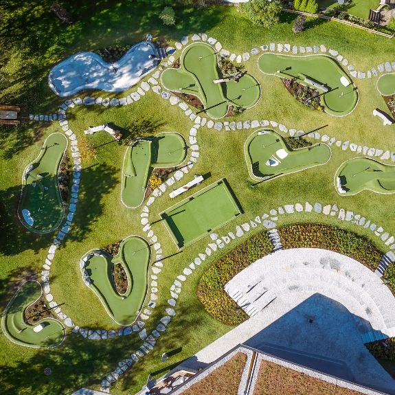 Adventure Golf Saalbach Hinterglemm Rosentalerhof Hotel und Appartements